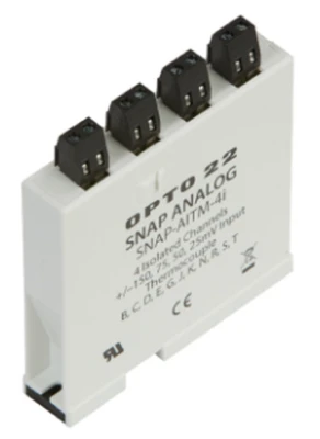Opto 22 SNAP-AITM-4i SNAP 4-Ch Type B C D E G J K N R S, T Thermocouple, Input [New]