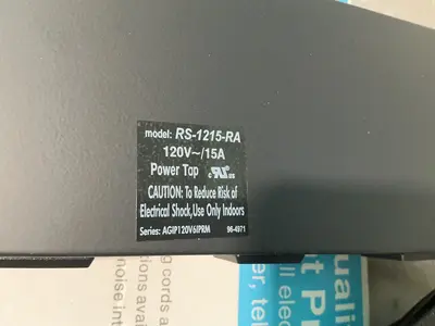 Used TRIPPLITE RS1215RA Surge Protectors Ohio US | HGR 24 #1474843