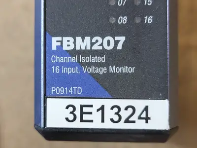 NEW INVENSYS FBM207