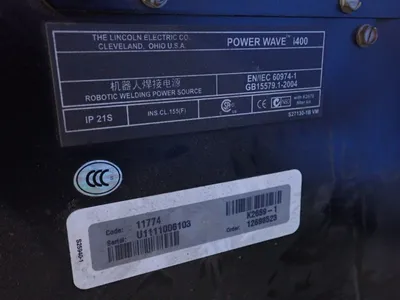 USED LINCOLN ELECTRIC POWER WAVE I400