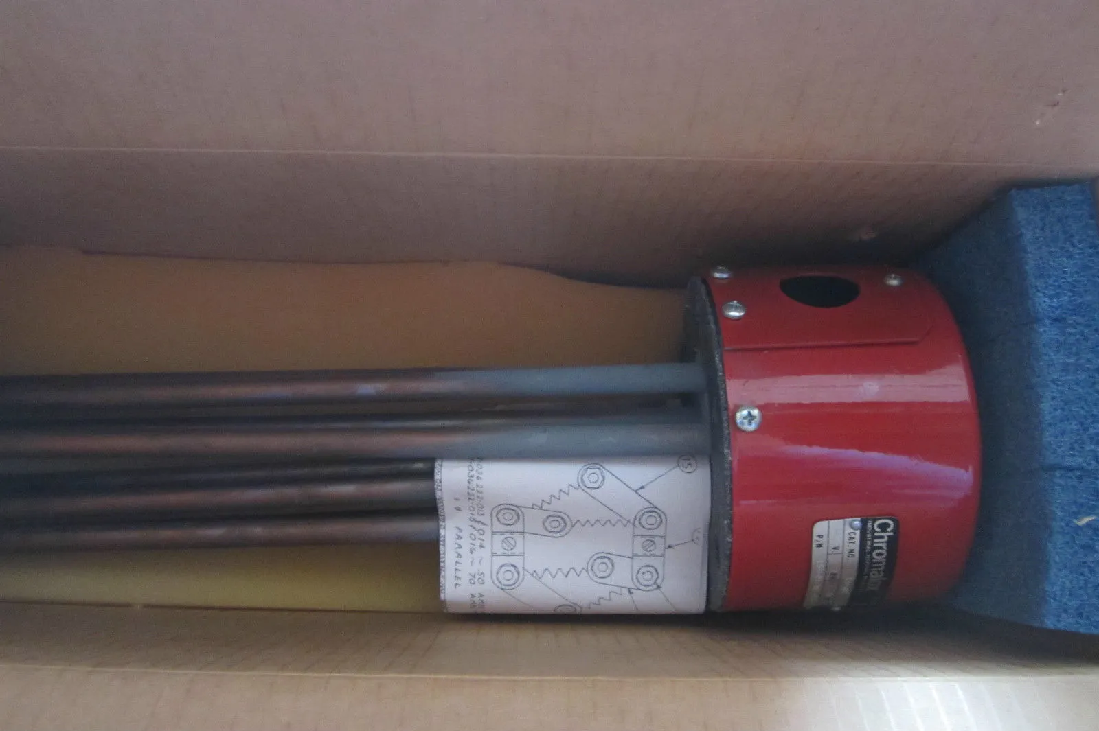 NEW CHROMALOX TM-480 HEATING ELEMENT TM480