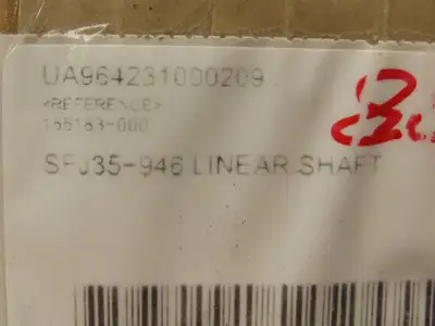 Misumi PSFJ35-946 Precision Linear Shaft Chrome Steel  35mm x 946mm  LOT OF 3