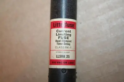 USED LITTELFUSE LLSRK-25