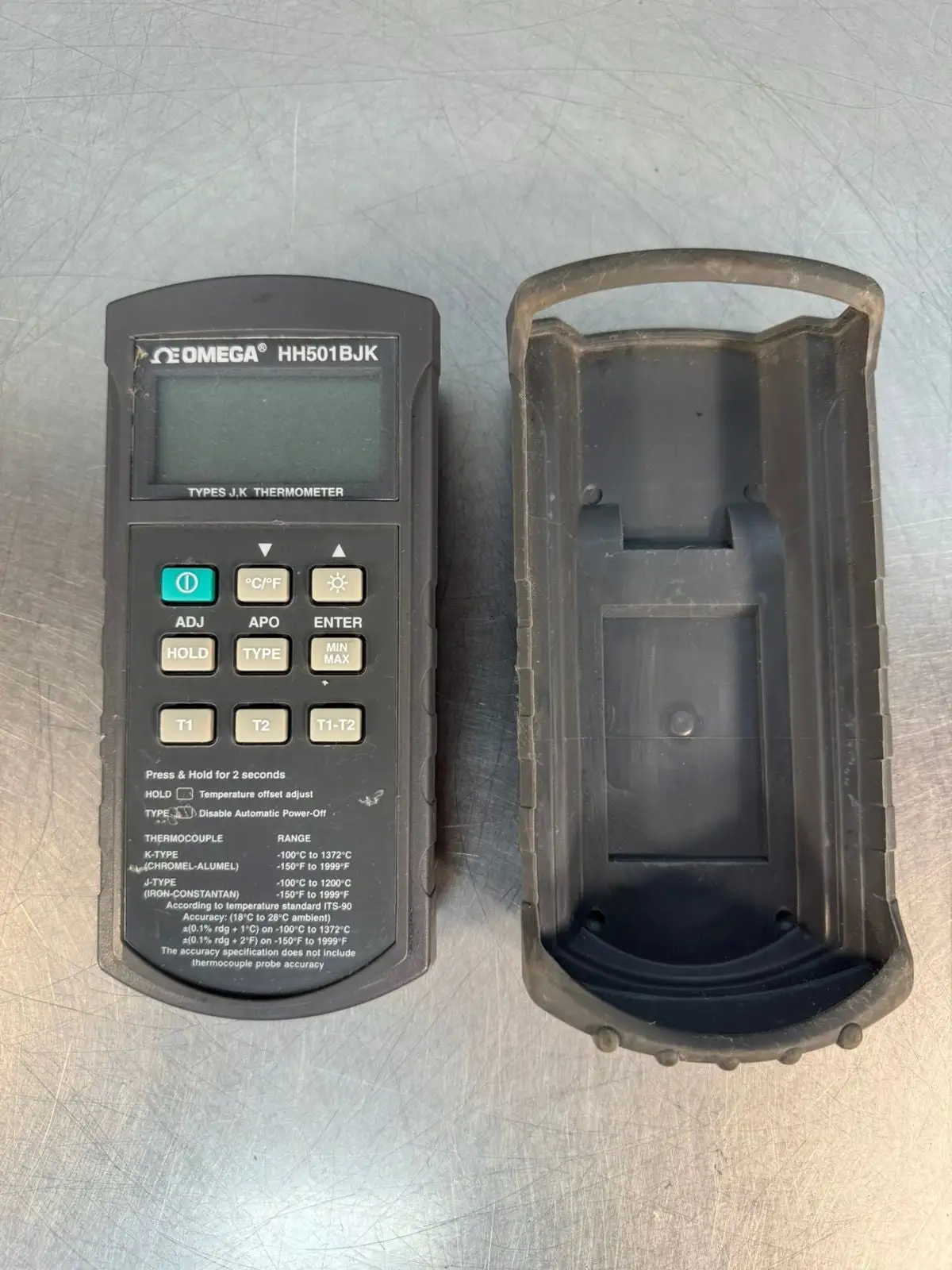 Omega Engineering HH501BJK Types J,K Thermometer (3.1.2)