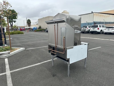 171-0421 35" Natural Gas Steamer Oven Cooking Cabinet