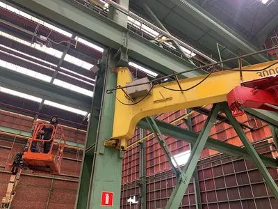 USED DEMAG JIB CRANE 3 TON