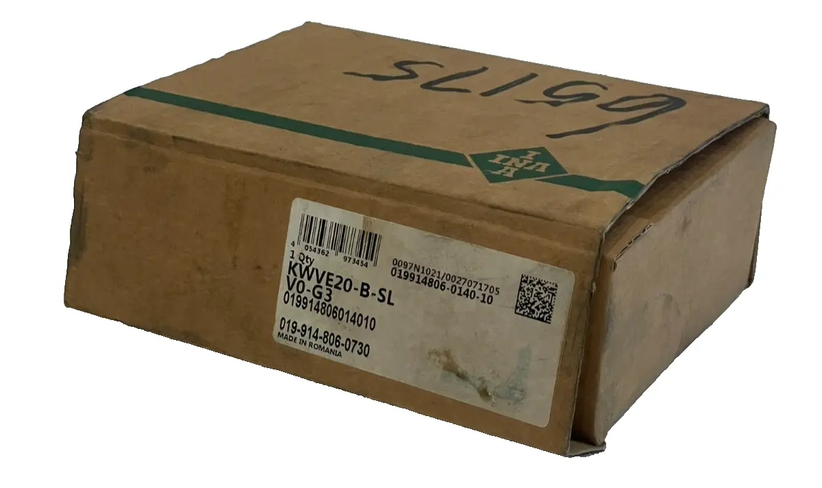NEW SCHAEFFLER GROUP INS KWVE20-B-SL V0-G3 LINEAR PLAIN UNIT KWVE20BSLVOG3