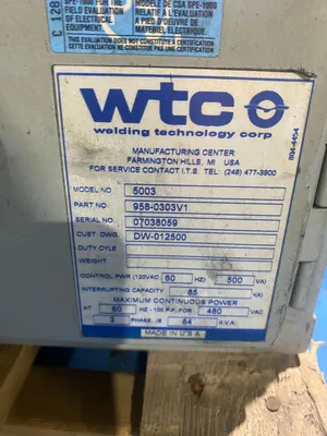 USED WTC 5003