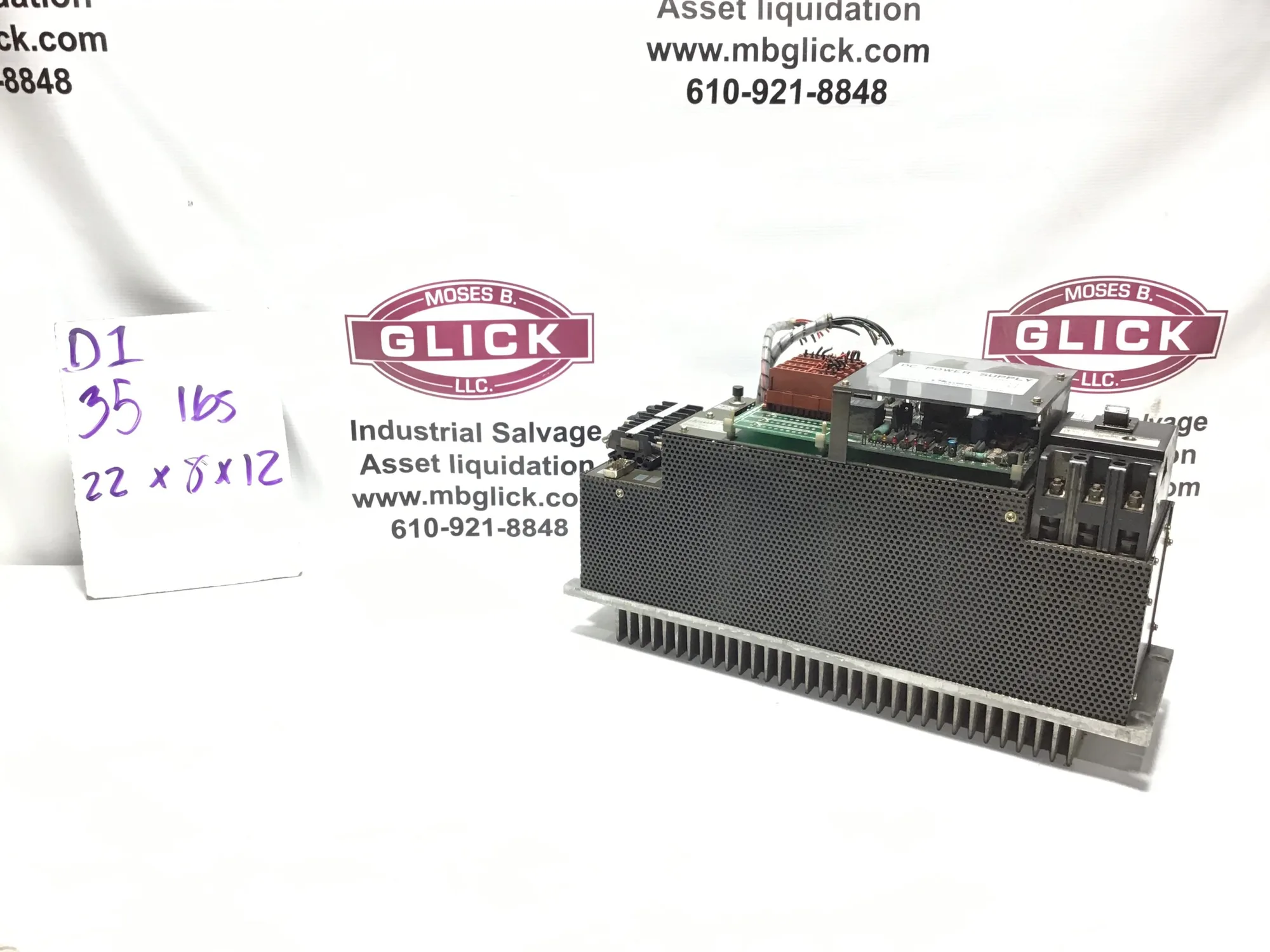 OKUMA DCPS-1 DC POWER SUPPLY 3P 50AF T-50 DC 250V MAX 50A