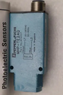 Pepperl + Fuchs MHP-TE2AQ Photoelectric Sensor 454327 NEW WITH BOX STOCK G790A