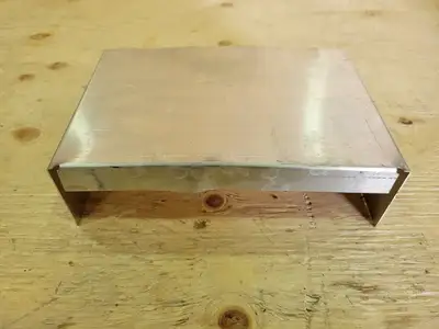 2 Hole - 2.5" Blind End Cable Tray