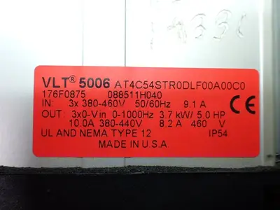 USED DANFOSS AT4C54STR0DLF00A00C0