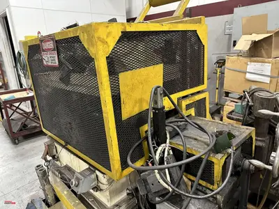 40 TON RLM MODEL #R40 4-POST CUTOFF PRESS & SERVO DIE ACCELERATOR: YOBRO #23887