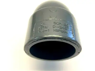 Ipex 036186 2" Schedule 80 PVC Socket Elbow 90 Degree - New