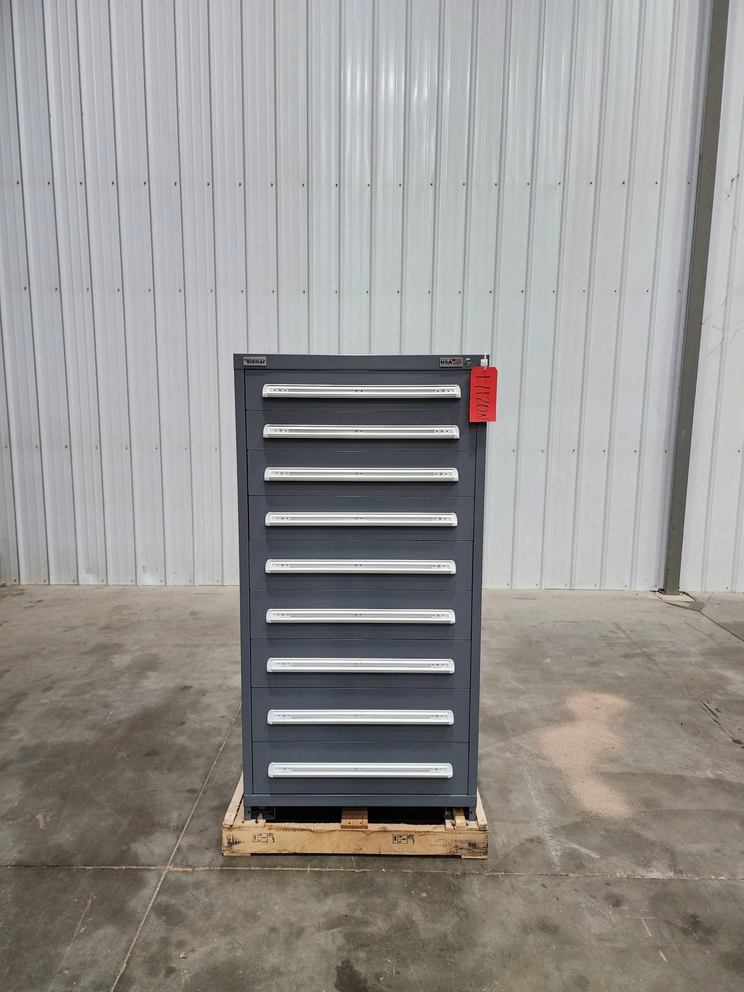 Vidmar 9 Drawer Cabinet – NEW