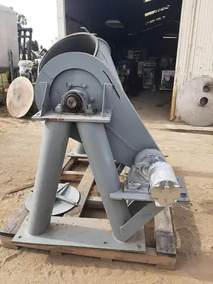 Mixer, V-Type, 5 CF, 304 Stainless Steel, PK, 100 Pounds per Cubic Foot #S744366
