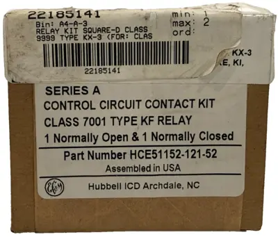 NEW HUBBELL HCE51152-121-52