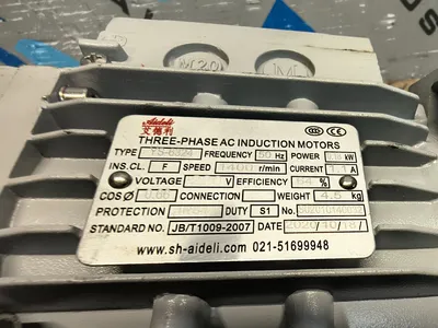 AIDELI YS-6324 A.C. Motors | ESS Industrial Equipment Sales (3)