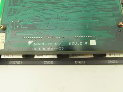 Yaskawa Electric JANCD-MSV01-2 MSV01 PCB Control Printed Circuit Board Slot Rack