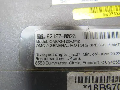 STI OMC-2-120-GM2 Safety Mat Optomat Controller w/GM Special 2-Mat Connectors