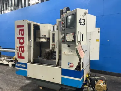 Used 2001 FADAL 90411 / VMC 2016L Vertical Machining Centers Ohio US | HGR 24 #1249371