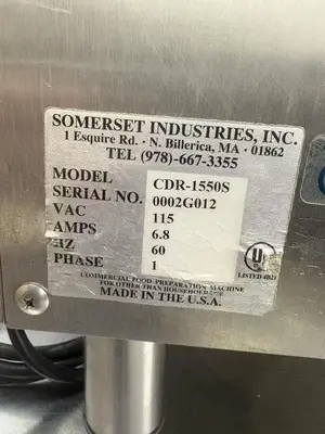 USED SOMERSET CDR1500S