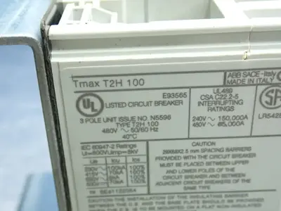 USED ABB TMAXT2H100
