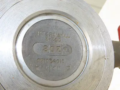 ITT Grinnell Stainless Butterfly Valve 3" Wafer Sphere w/Apollo BVA3 Actuator