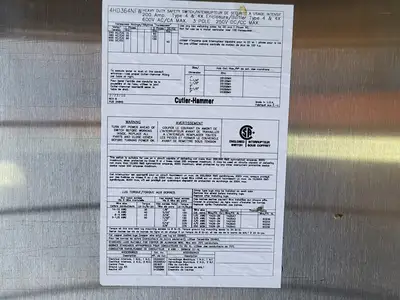 USED EATON 4HD364NFW