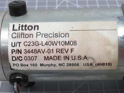 Used LITTON _UNKNOWN_ Gearmotors Texas US | OCO Industrial #1600535