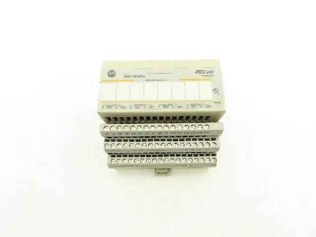 Allen Bradley 1794-OE4 Flex I/O Analog Output Module 1794-TB3 Terminal Block