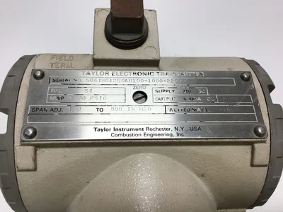 Taylor 506TB Electronic Pressure Transmitter 2500 PSIG MWP
