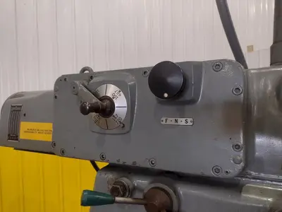 #205 K&T MILWAUKEE KEARNEY AND TRECKER MODEL #205 S-12 HORIZONTAL MILL WITH TOOLMAKERS VERTICAL HEAD: STOCK #22495