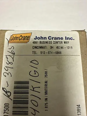 Used JOHNS CRANE A9-1875-191 Seals & Gaskets Ohio US | Surplus Asset Holdings #1227880