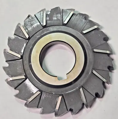 Niagara Milling Cutter 4" x 1/2 HIGH SPEED STEEL HSS resharpened