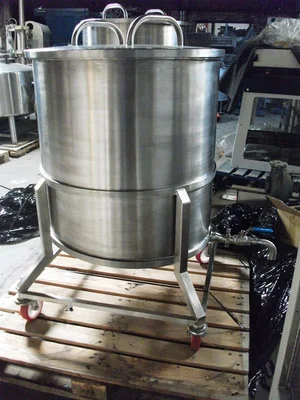500 L S/S Trolley Tank