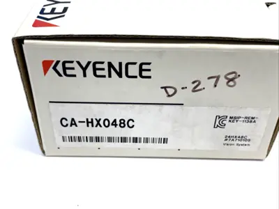 New | in-Stock Keyence CA-HX048C Camera Systems Michigan US | Maverick Industrial Sales #1401397