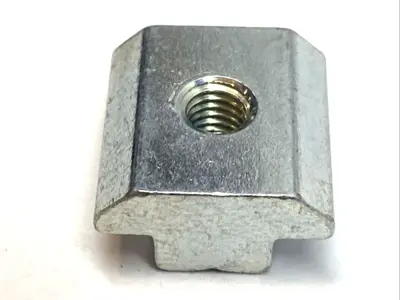 USED FRAMING TECH T-SLOT NUT, SLOTTED BLOCK