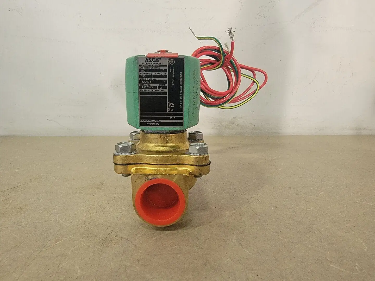 USED ASCO 8210P095