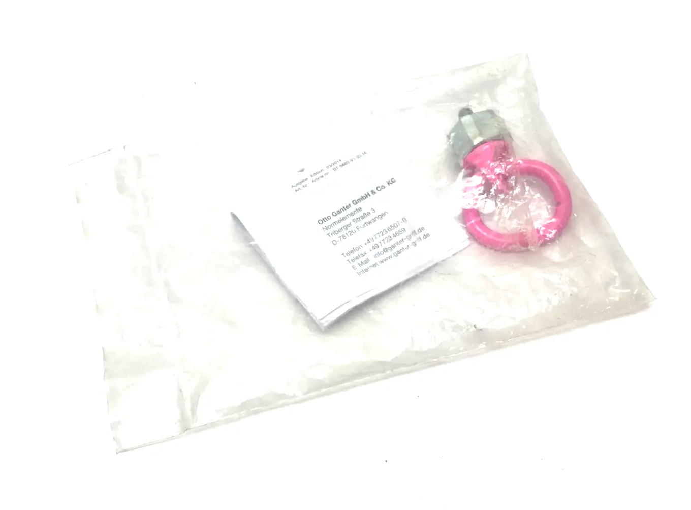 NEW OTTO GANTER LOAD RING PINK GN 5860