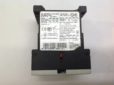 USED SIEMENS SIRIUS MAGNETIC CONTACTOR