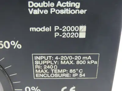 Jamesbury ST-200 Pneumatic Actuator 3" Stainless Flanged Ball Valve & Positioner