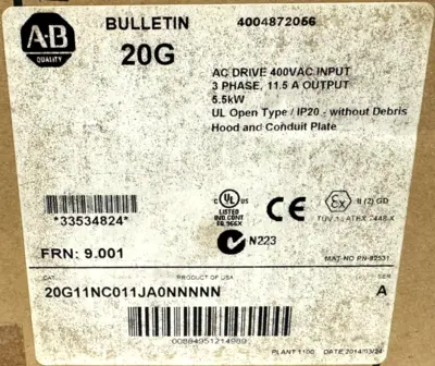 NEW ALLEN-BRADLEY POWERFLEX 755