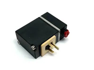 USED BÜRKERT SOLENOID VALVE PLUG-IN 6106 C 3/64 FKM PL