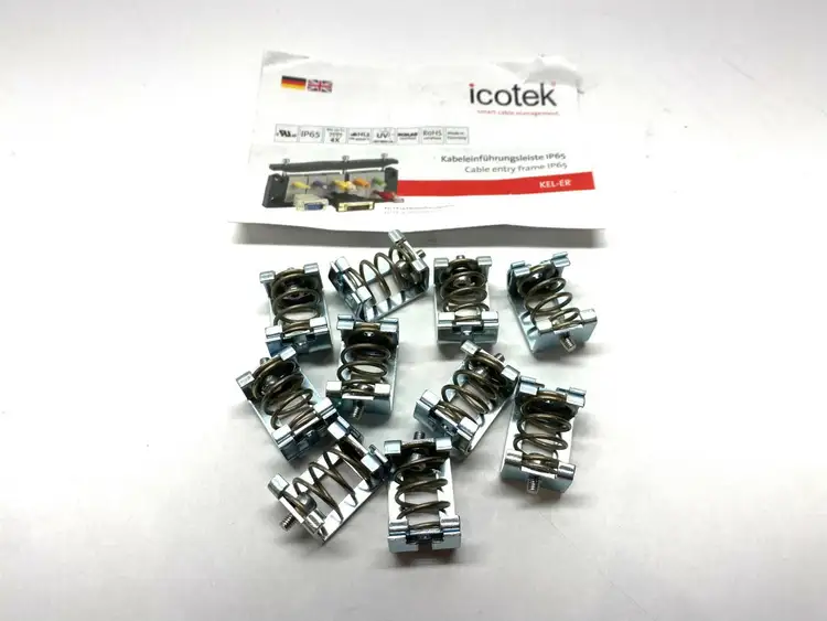 New | in-Stock ICOTEK GROUNDING CLAMP SK 4-13.5 PACKAGE OF 10 Clamps | Maverick Industrial Sales #1119764