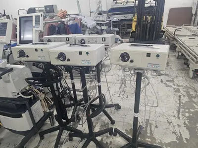 Used Luxtec Luxtec 9300XSP & 9000 Light Source for Surgical Headlight Qty 5 Endoscopy Texas US | PT Medical Technologies #1458417