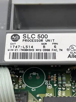 Used ALLEN-BRADLEY ALLEN-BRADLEY 1747-L514 SER B FRN 6 PLC Processors | ND Industrial Surplus #1216132