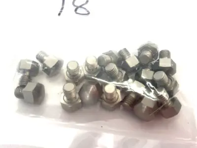 New | in-Stock MiSUMi Spherical Head Stop Pin, Male Thread, 8mm Dia. 18-PACK Bolts Michigan US | Maverick Industrial Sales #1393134