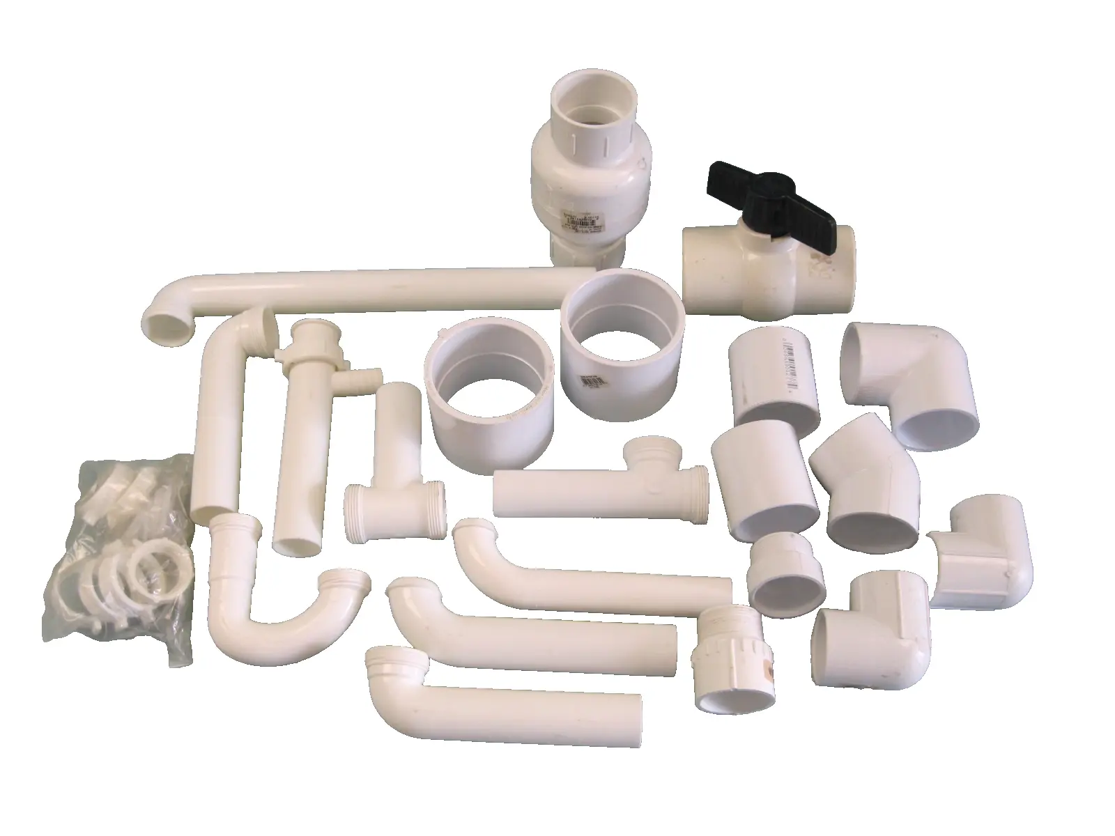 Big Lot Schedule 40 PVC Fittings Assorted Sizes & Styles NEW C3
