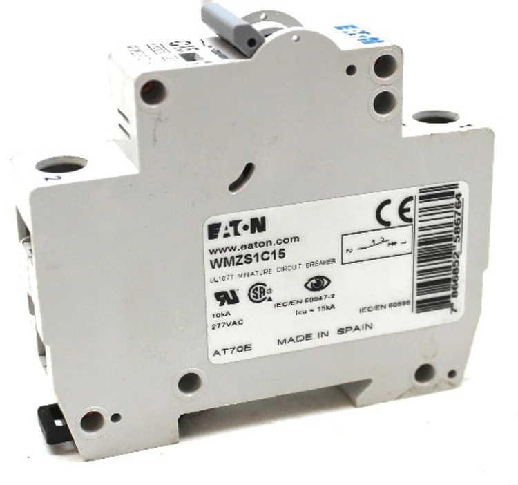 Used EATON WMZS1C15 Circuit Breakers Kentucky US | Industrial Parts R Us Inc. #355572